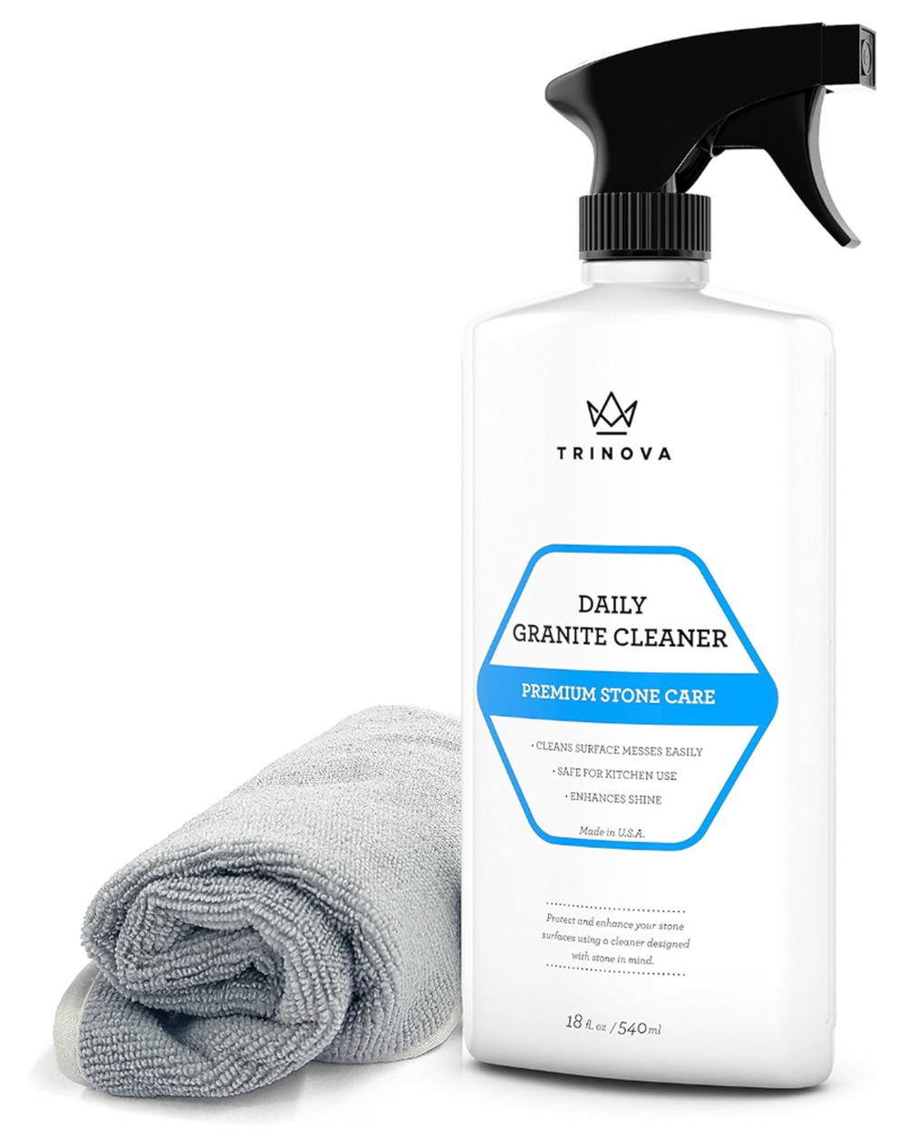 TriNova Granite Cleaner and Polish for Daily Use 33507